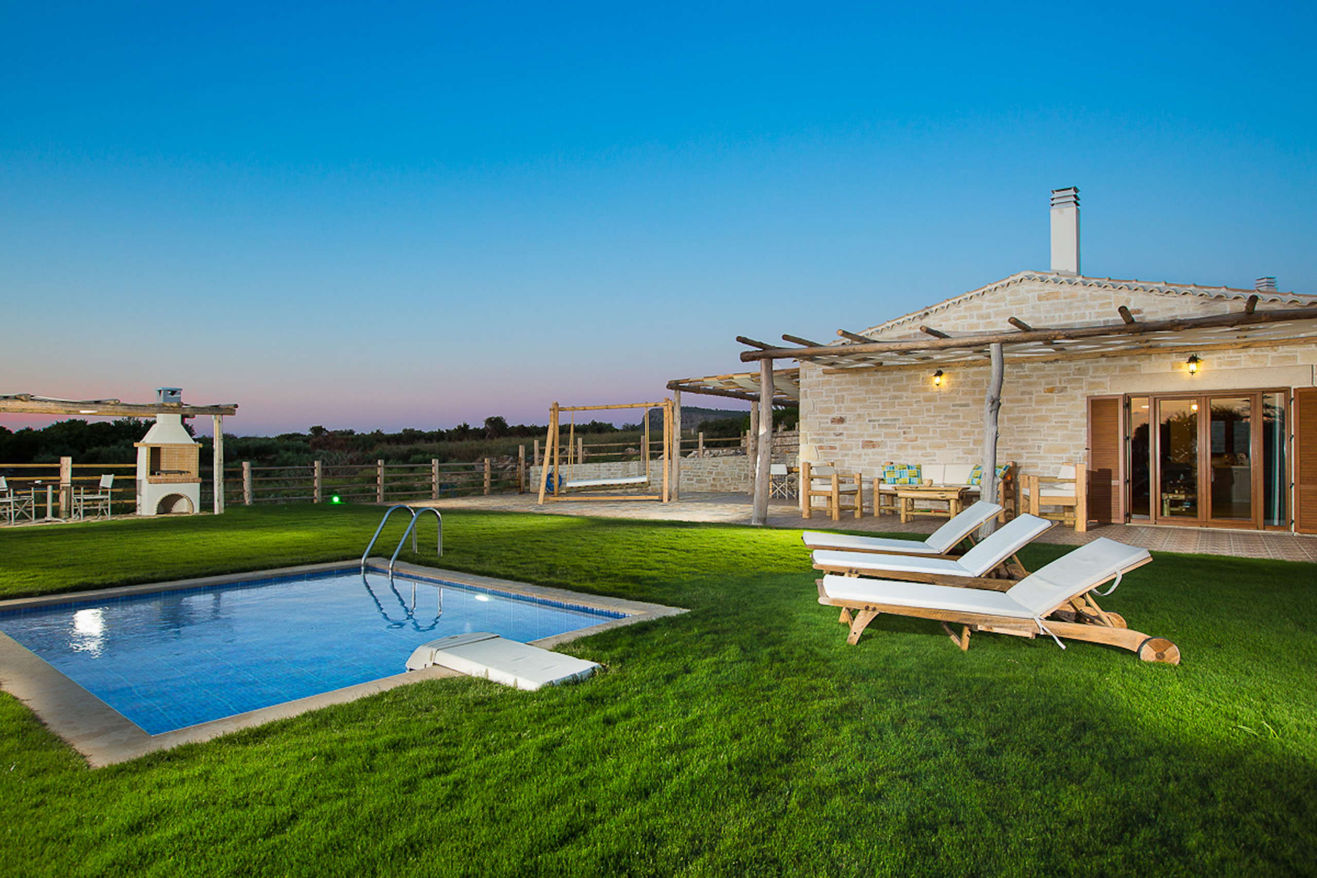 Chainteris Villa I, with 20m² Pool & Vast Views