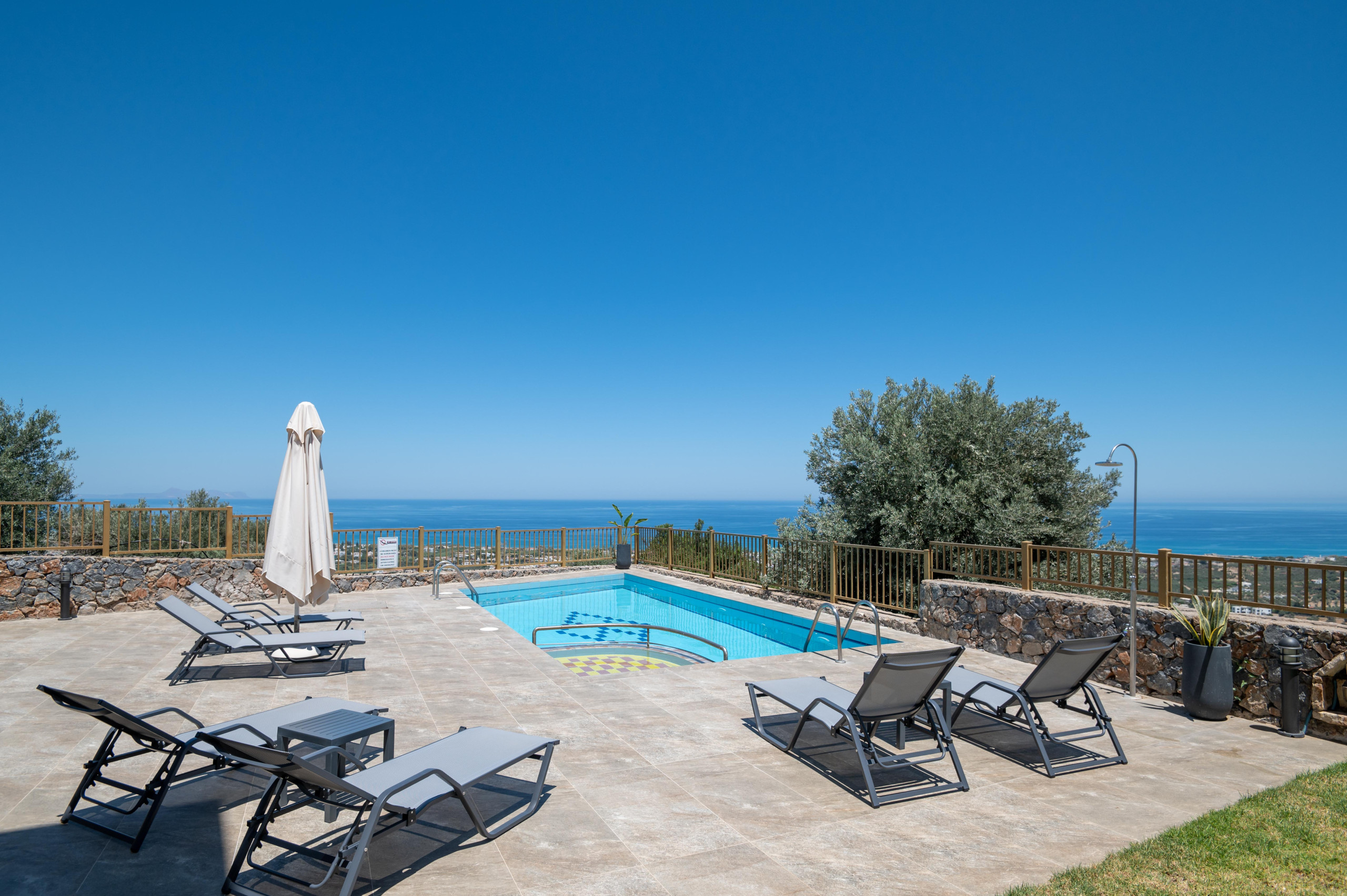 Maroulas Villa Ioanna, Private Pool, BBQ & SeaView